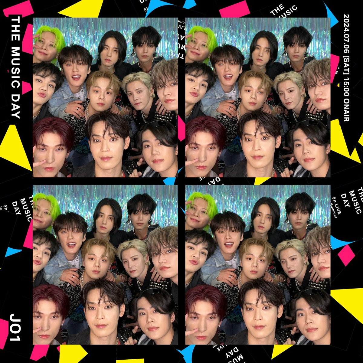 JO1のバックステージフォト