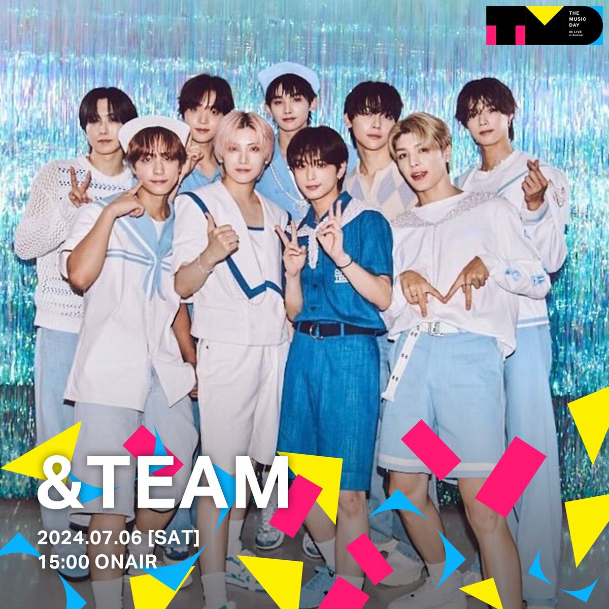 &TEAMのバックステージフォト